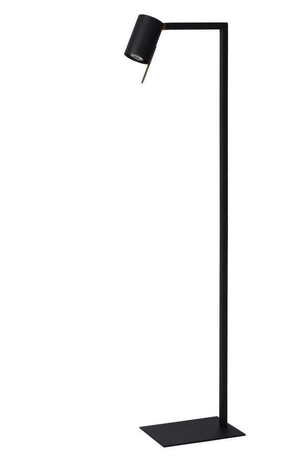 Lucide LESLEY - Floor reading lamp - 1xGU10 - Black - off